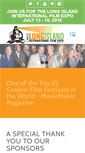 Mobile Screenshot of longislandfilm.com